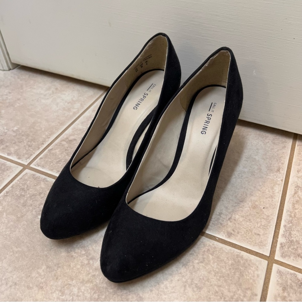Call It Spring black heels